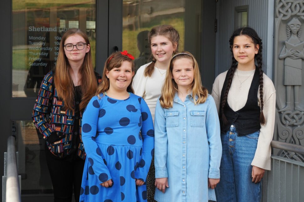 Shetland Library Young Writer winners  2024